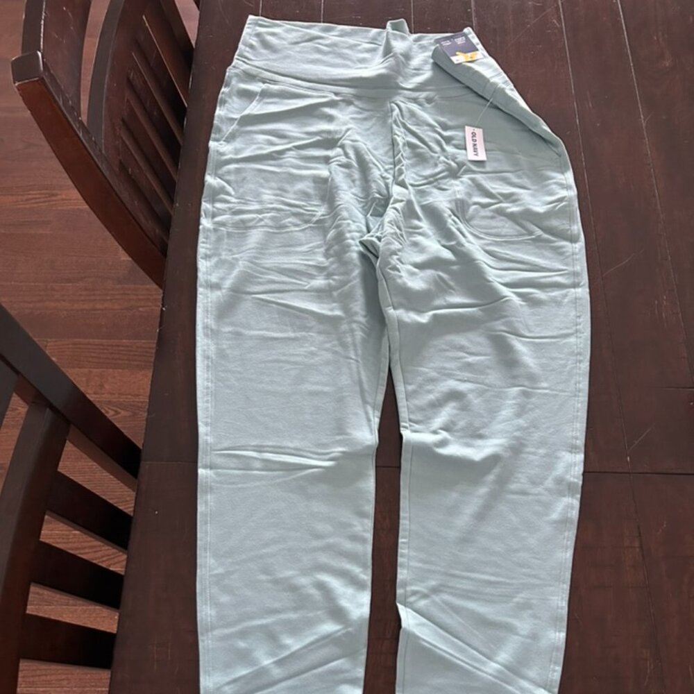 BNWT Light Sage Green Sweat Pants XL tall from Old Navy